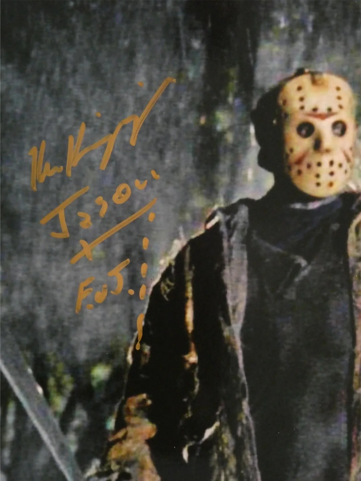 Ken Kirzinger — Ken Kirzinger Signed 8x10 Photo Autographed Freddie VS Jason, изображение 2