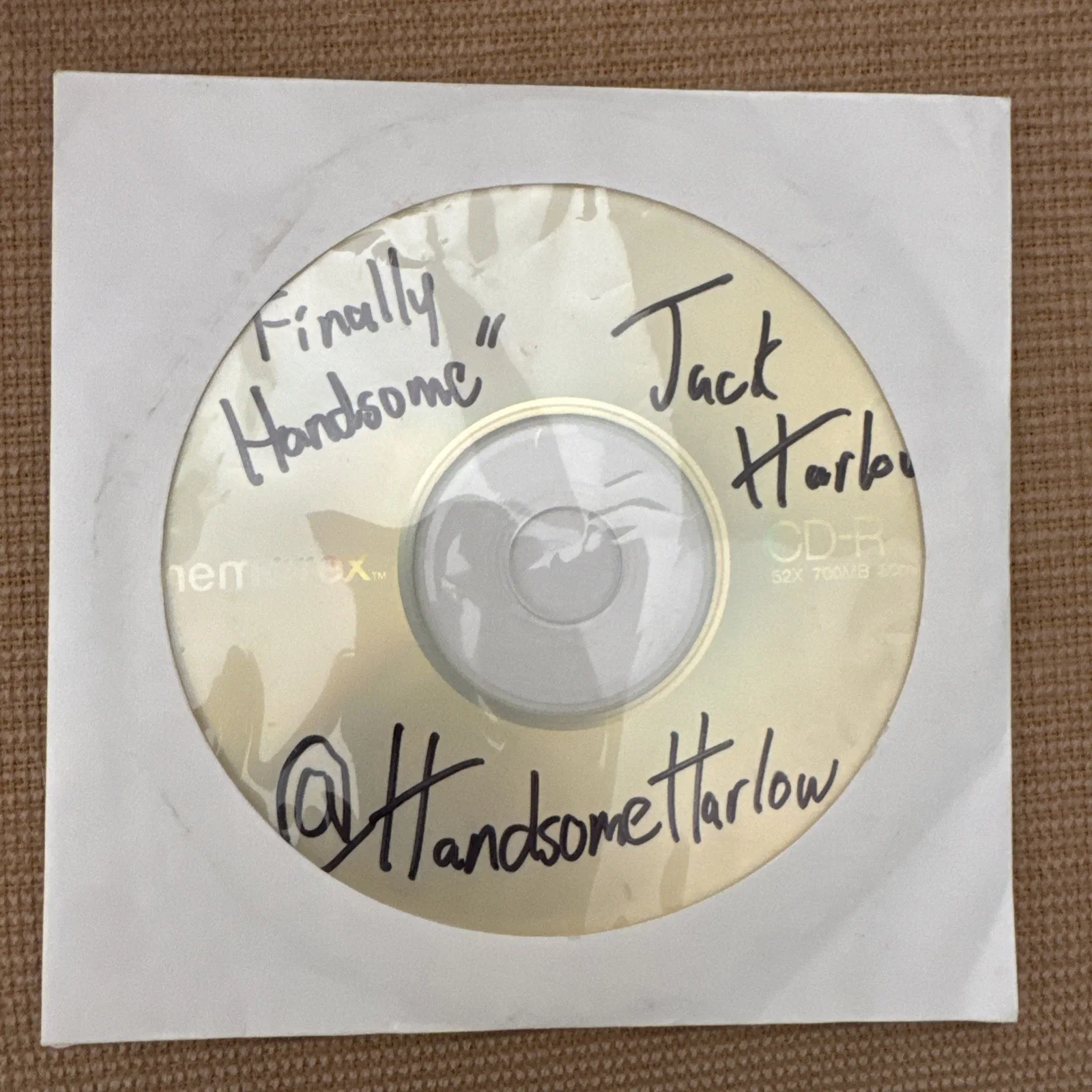 Jack Harlow Signed Autographed Debut Mixtape Cd Handsome Harlow 1/1, image 3
