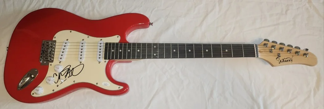 Carmen Electra — Carmen Electra Signed Autographed Electric Guitar Everbody Get On Up JSA CA09570, image 2