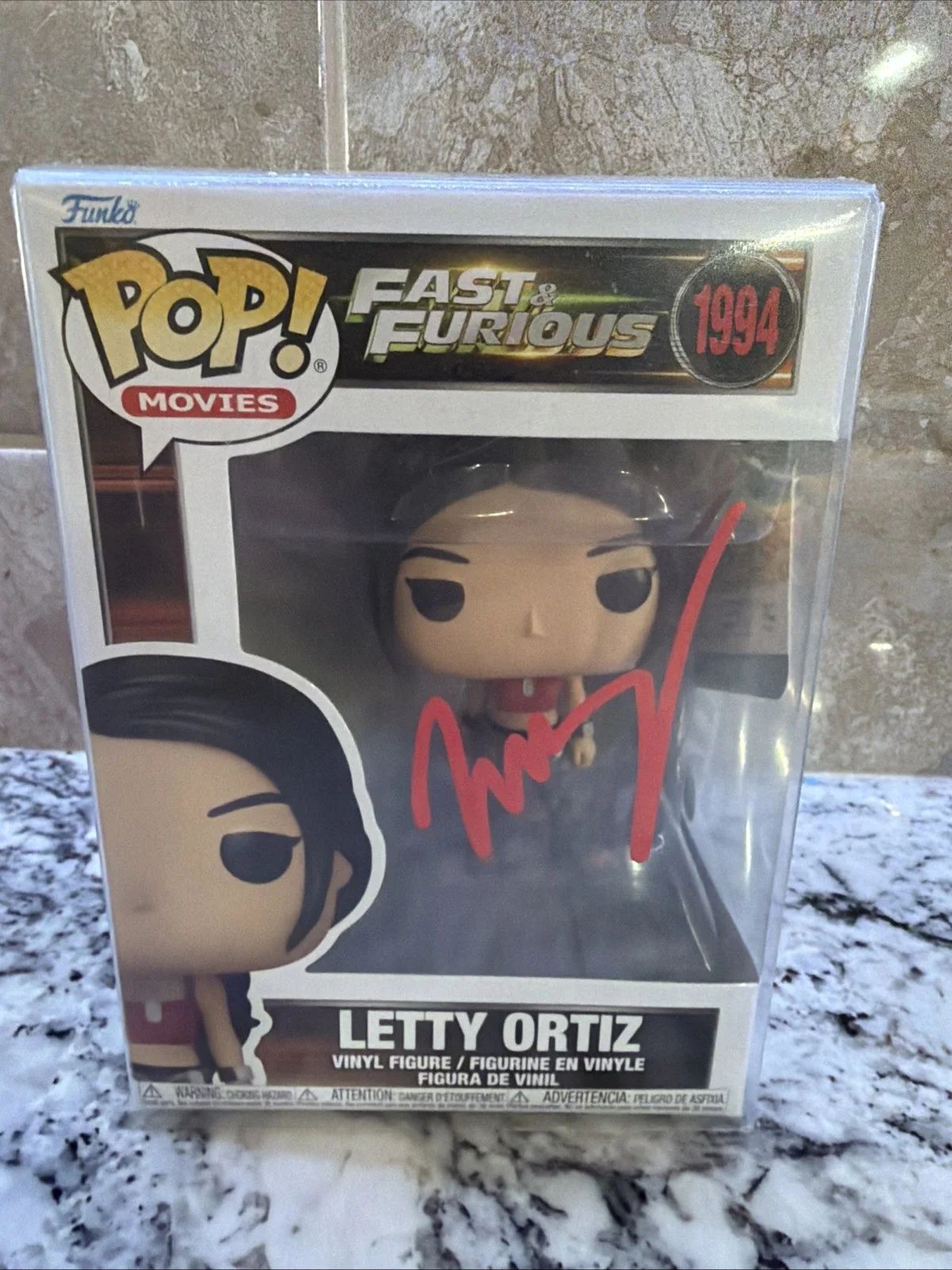 Michelle Rodriguez — Michelle Rodriguez Signed Letty Ortiz Funko Fast & Furious Autograph With COA