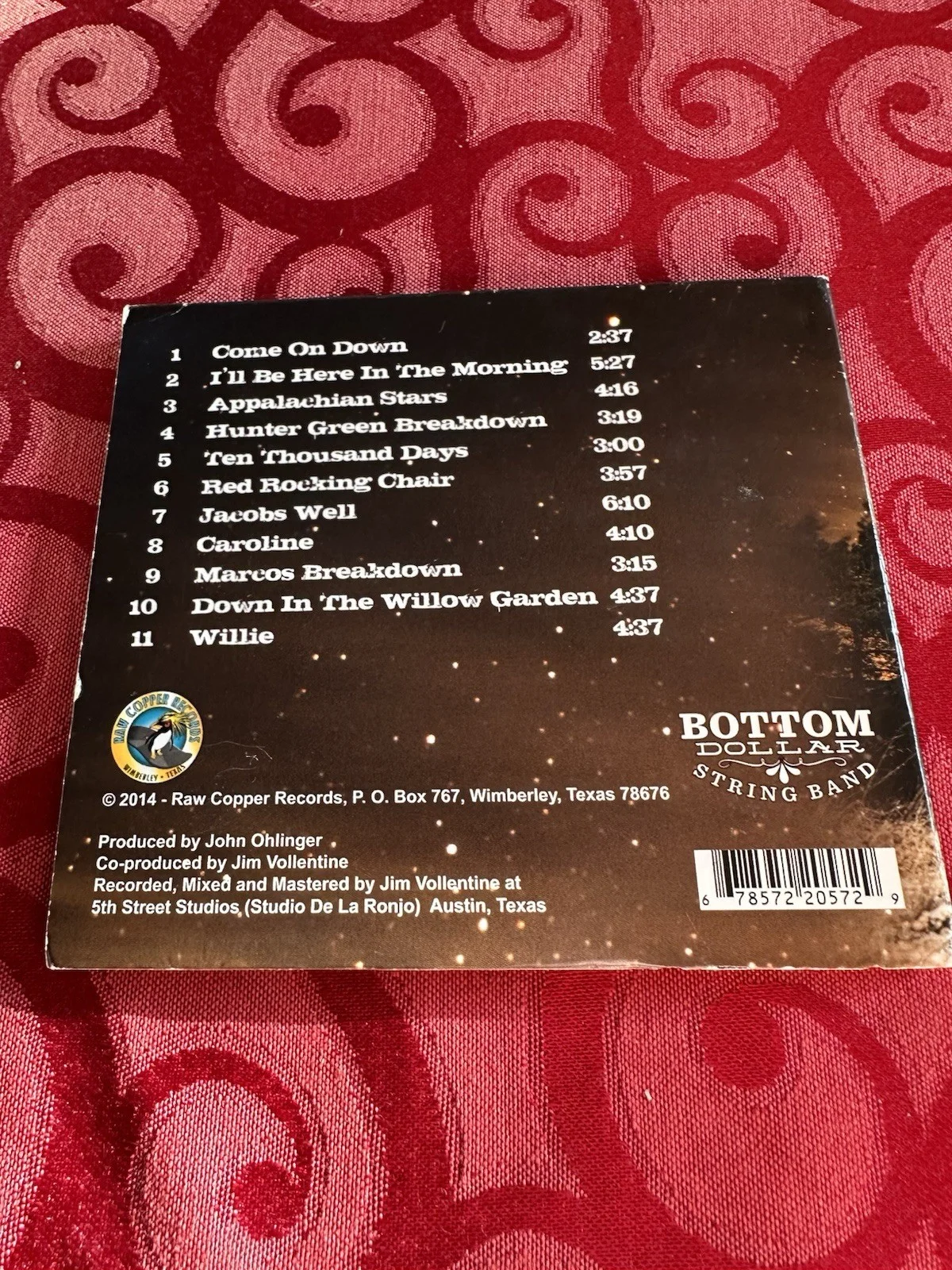Appalachian Stars Bottom Dollar String Band CD Signed Auto Autograph, image 4