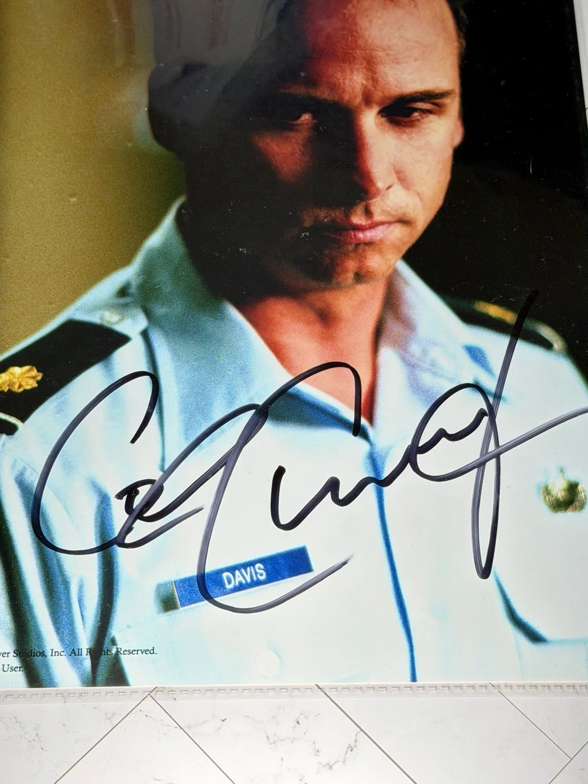 Colin Cunningham — Colin Cunningham Signed 8x10 Photo Stargate SG-1 Major Davis Autograph, изображение 2