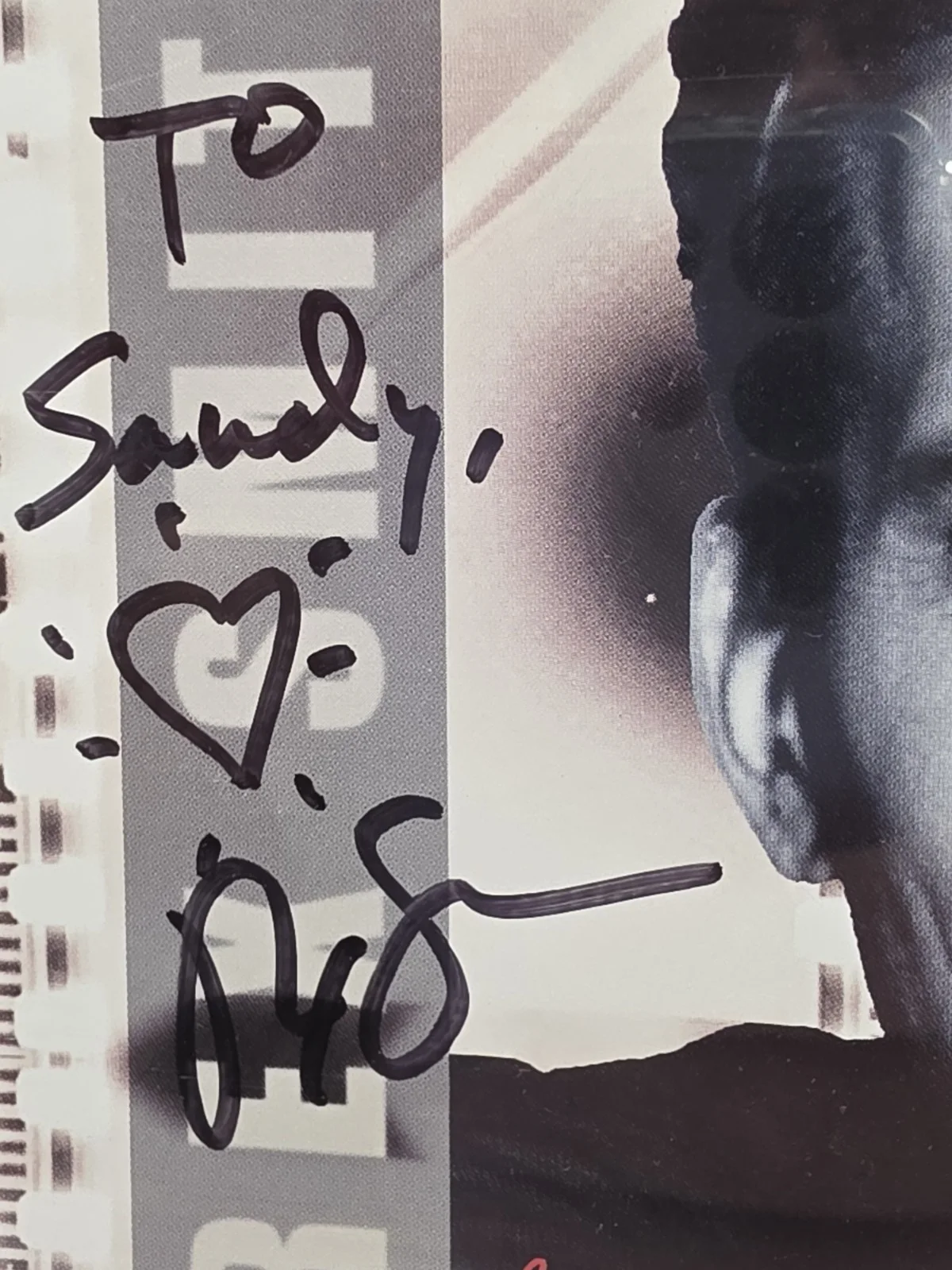 Rex Smith CD You Take My Breath Away Autograph Signed Personalized To Sandy, image 2