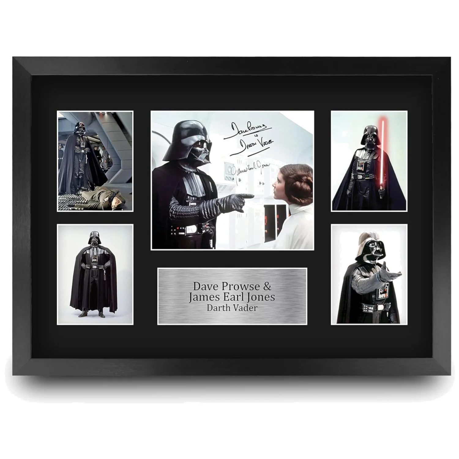 Dave Prowse — Dave Prowse & James Earl Jones Autograph Gift