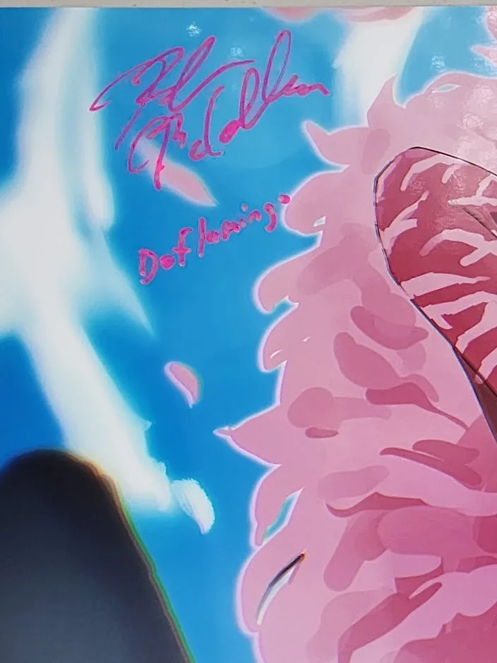 Robert McCollum — Robert McCollum Signed Autographed 11x17 Photo Donquixote Doflamingo One Piece, image 2