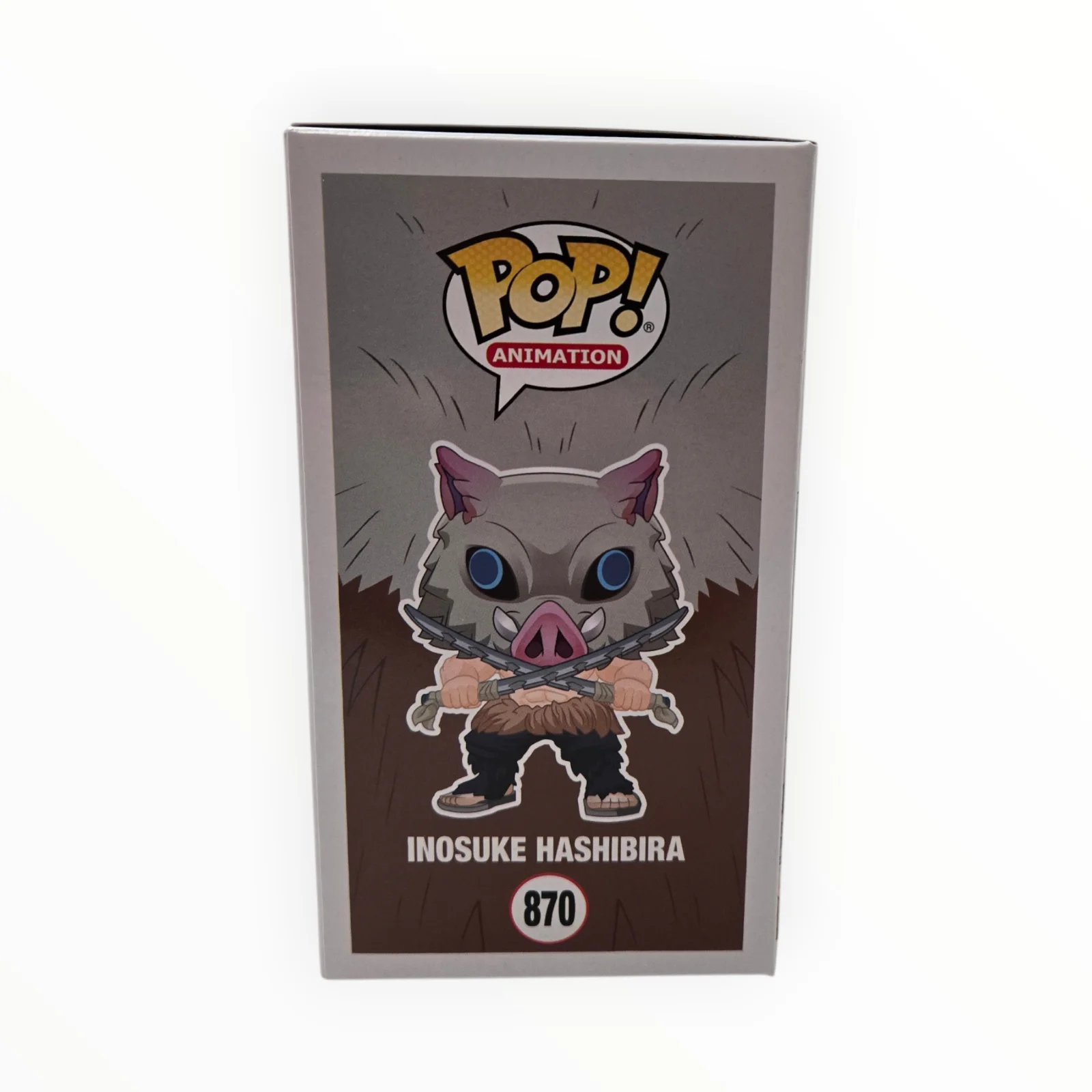 Bryce Papenbrook — Bryce Papenbrook Signed Funko Demon Slayer Inosuke Autograph #870 JSA COA 9, image 4
