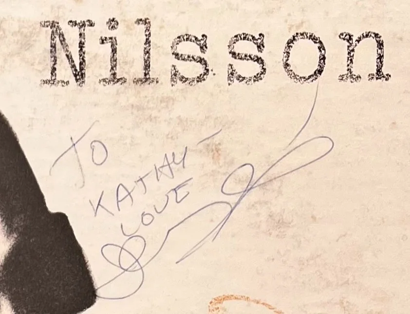 Harry Nilsson Signed LP “Duit On Mon Dei” Autographed Album Cover RCA 1975, изображение 2