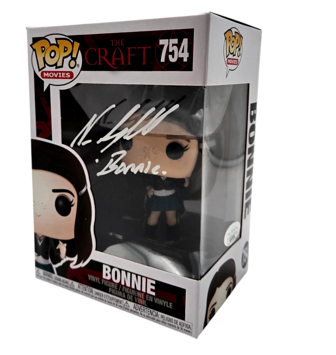 Neve Campbell — Neve Campbell Signed Funko Pop Bonnie The Craft Autograph #754 JSA COA 456