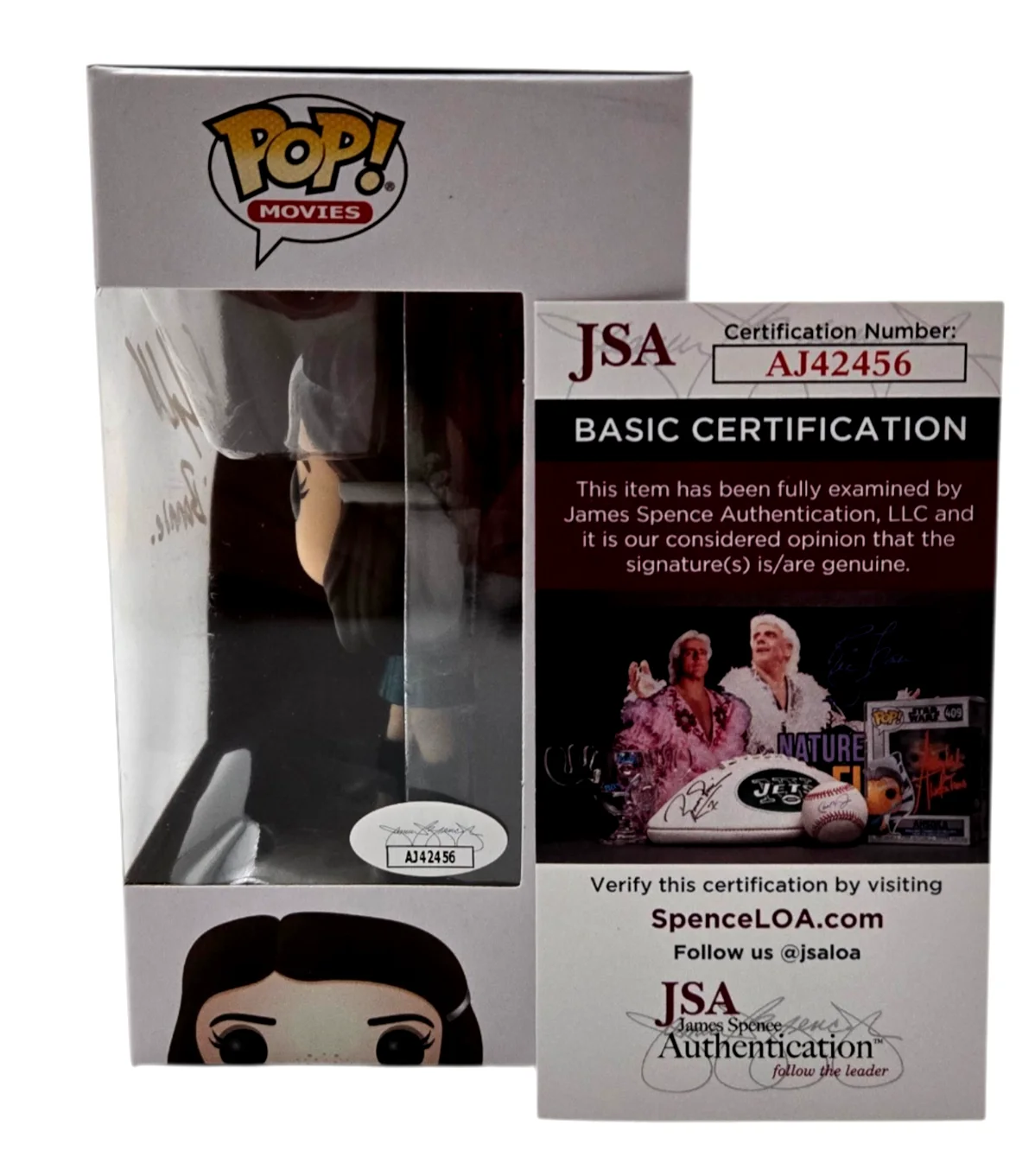 Neve Campbell — Neve Campbell Signed Funko Pop Bonnie The Craft Autograph #754 JSA COA 456, изображение 2