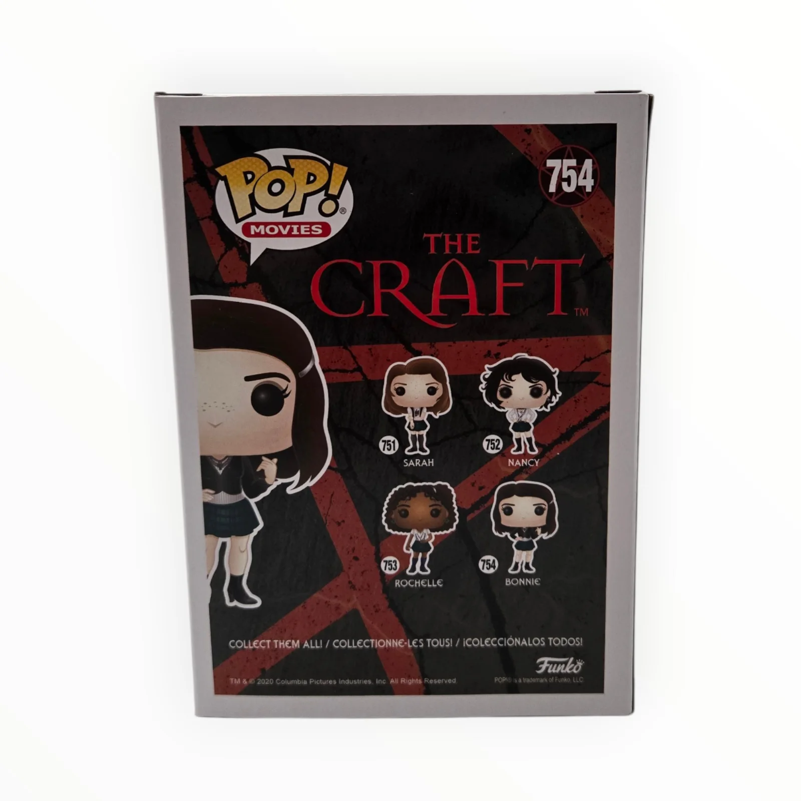 Neve Campbell — Neve Campbell Signed Funko Pop Bonnie The Craft Autograph #754 JSA COA 456, изображение 3