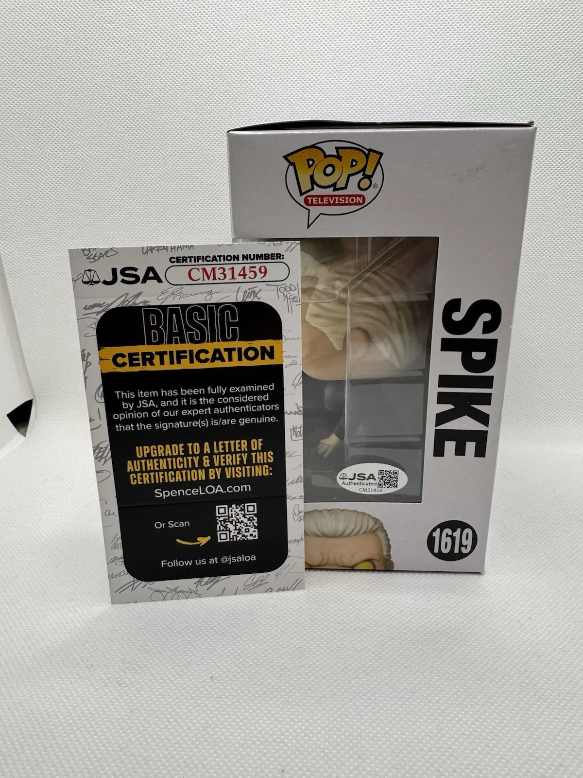 JAMES MARSTERS — JAMES MARSTERS SIGNED BUFFY THE VAMPIRE SLAYER FUNKO POP #1619 JSA COA AUTOGRAPH, изображение 3