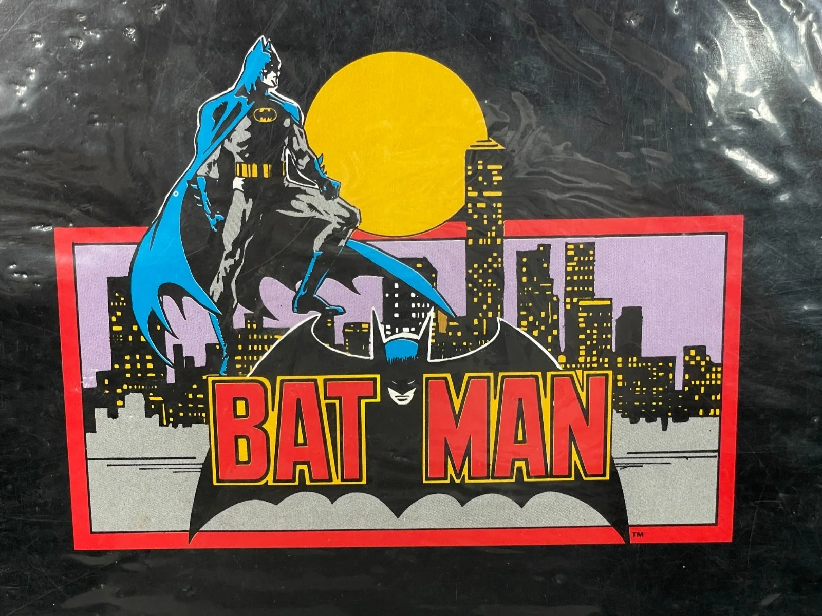 Batman Vintage 1970-1980's Memorabilia, Art Folder, Pencil Topper, Bookmark, image 5