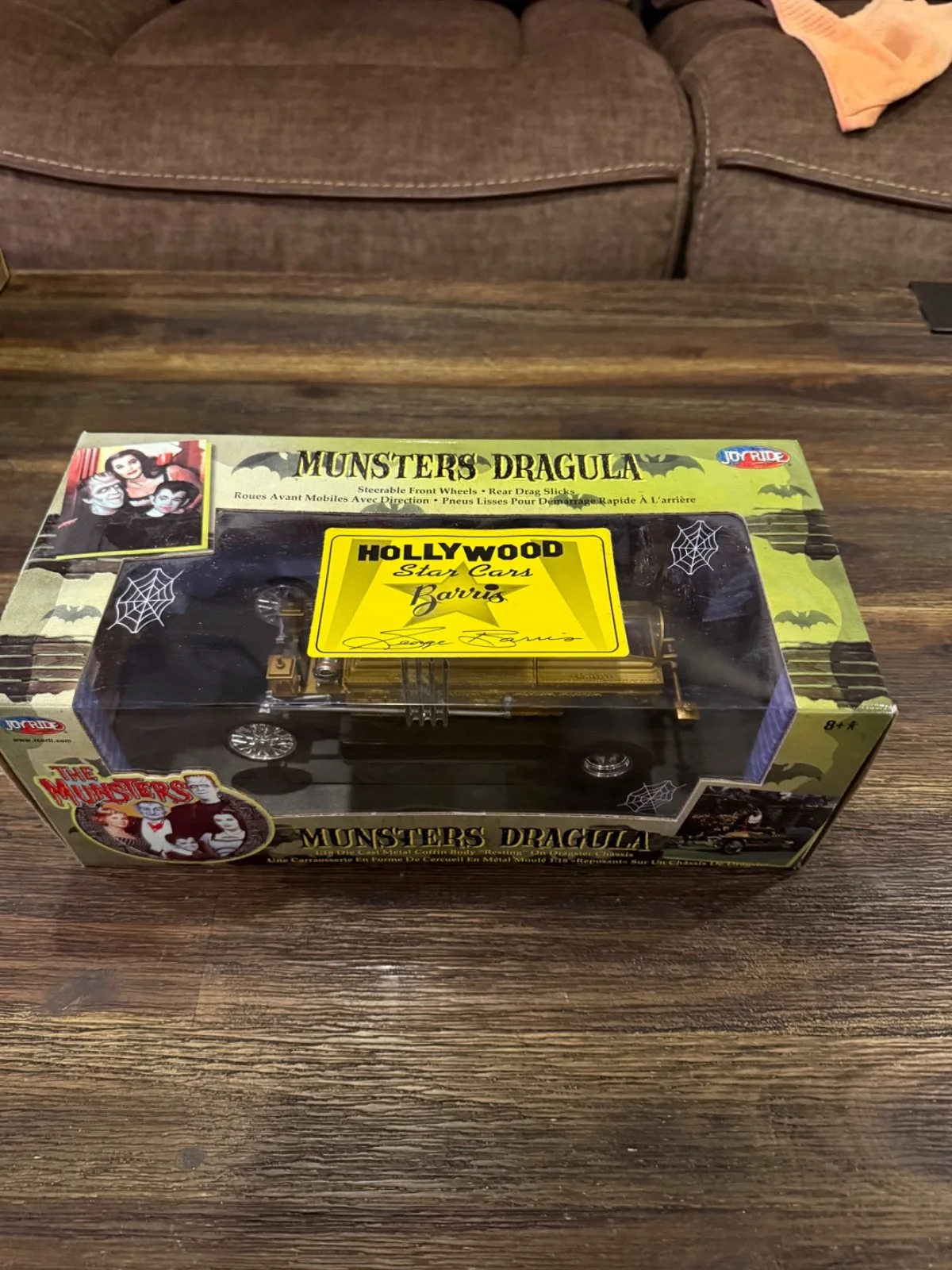 George Barris — George Barris 1/18 diecast Drag-ula autographed