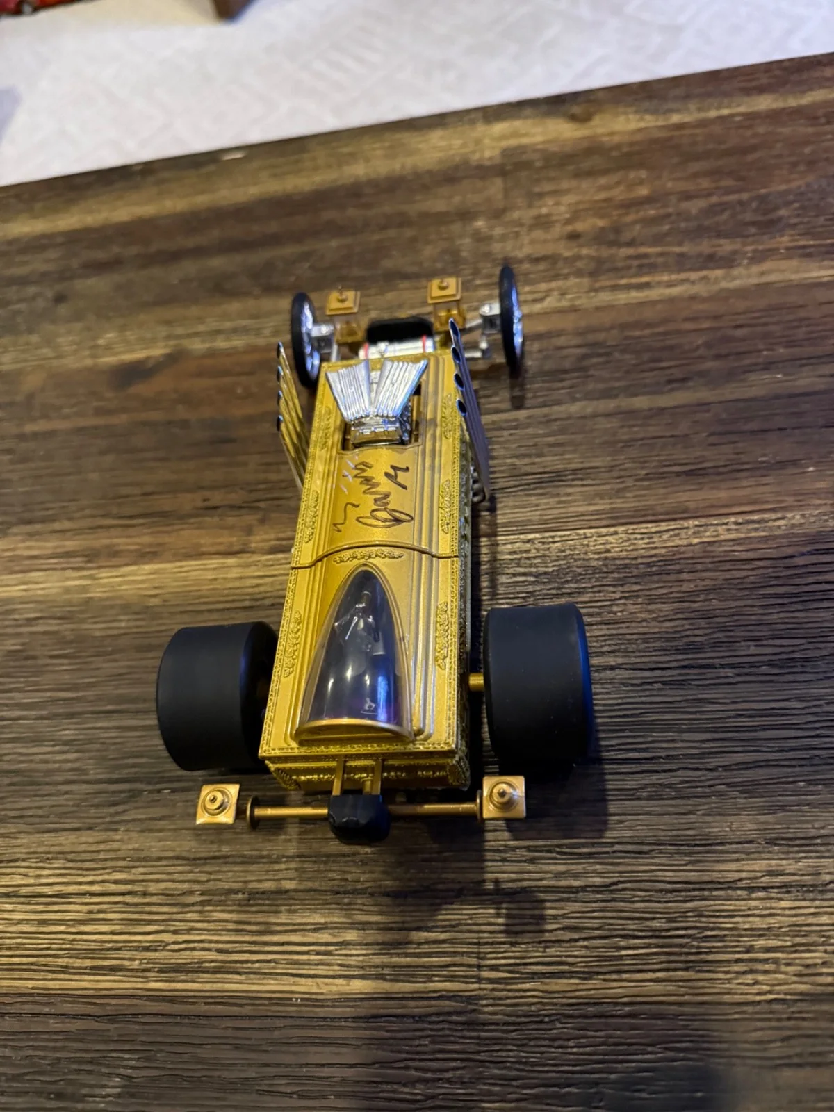 George Barris — George Barris 1/18 diecast Drag-ula autographed, image 4