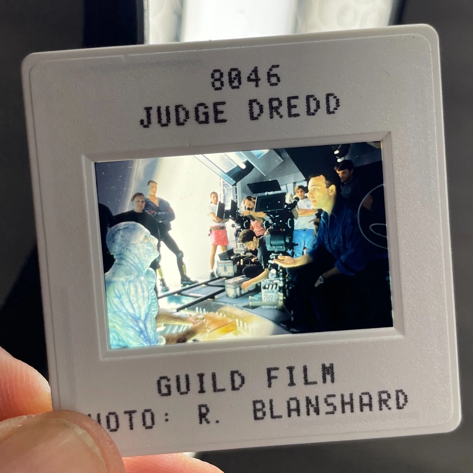 JUDGE DREDD Movie Original Press kit 1995 Stills Film Slide SYLVESTER STALLONE, image 4