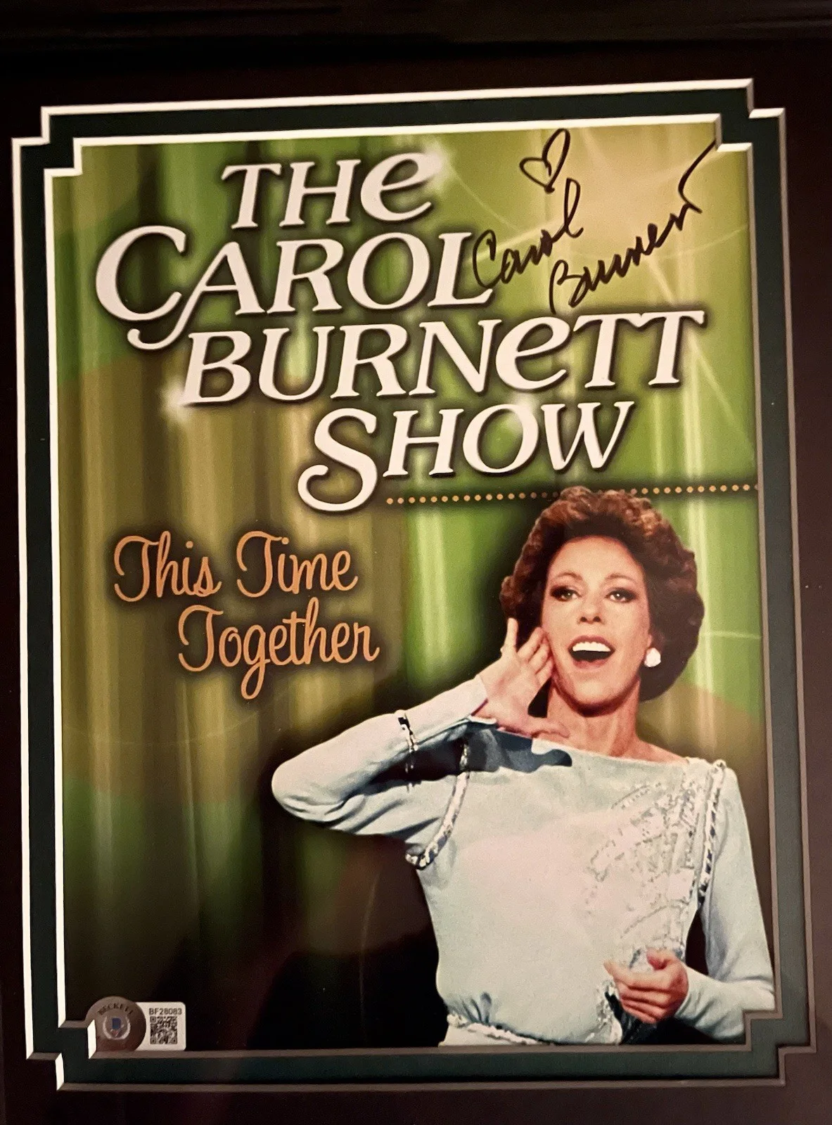 Carol Burnett Vikki Lawrence, Tim Conway Harvey Korman — THE CAROL BURNETT SHOW CAST AUTOGRAPHS LAWRENCE CONWAY+1 JSA RARE￼, изображение 2