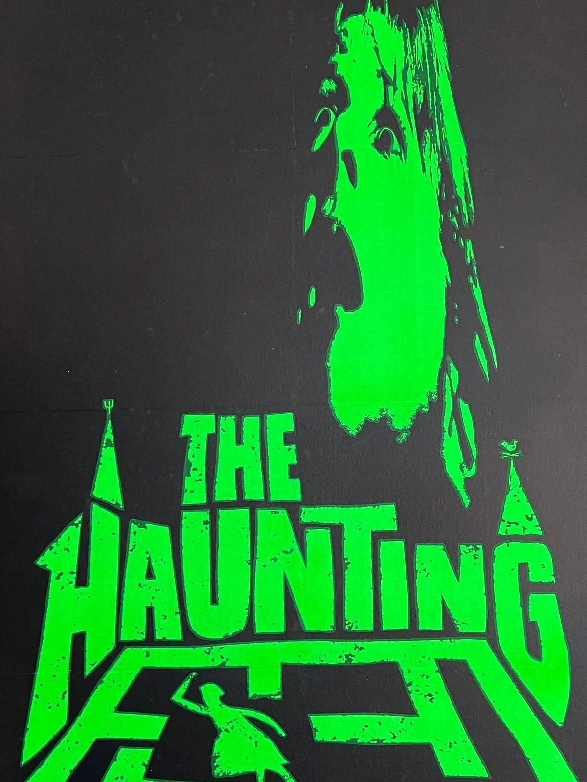 The Haunting Teaser US 1 Sheet LINEN BACKED 1963 w/certificate 27x41" Horror, изображение 3