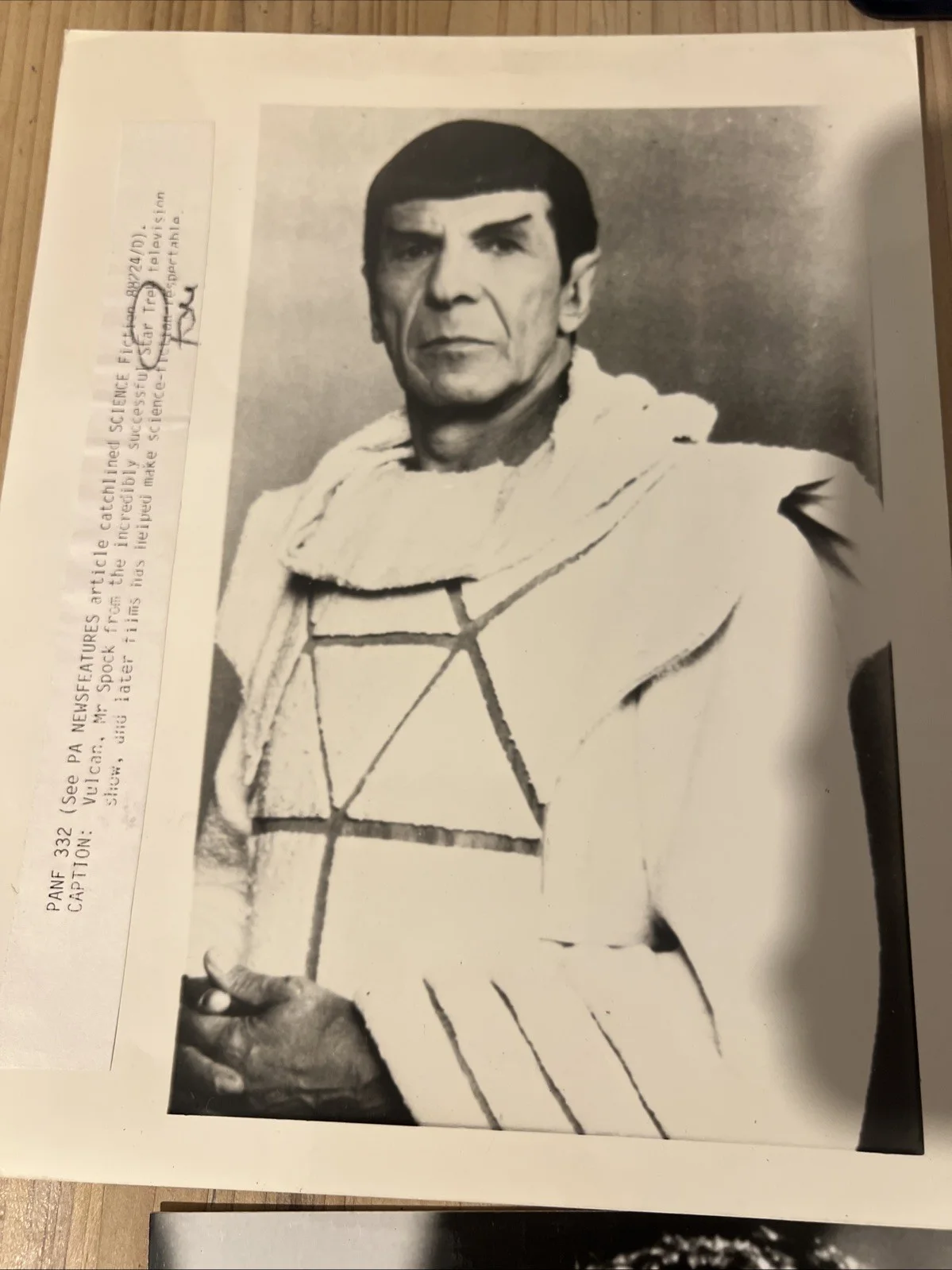 Collection vintage press publicity photos STAR TREK Nimoy Shatner etc, изображение 2
