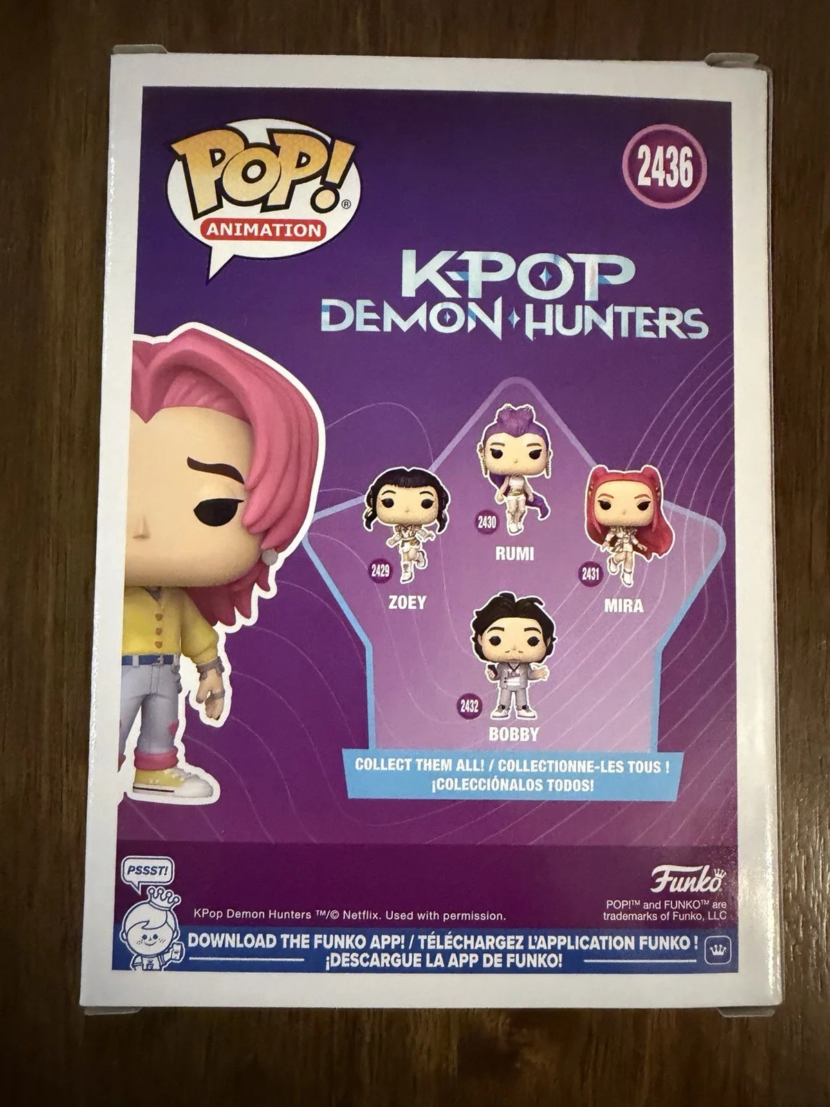 Joel Kim Booster ‘K-Pop Demon Hunters’ Signed Funko Pop ‘Romance Saja’ Beckett, изображение 3
