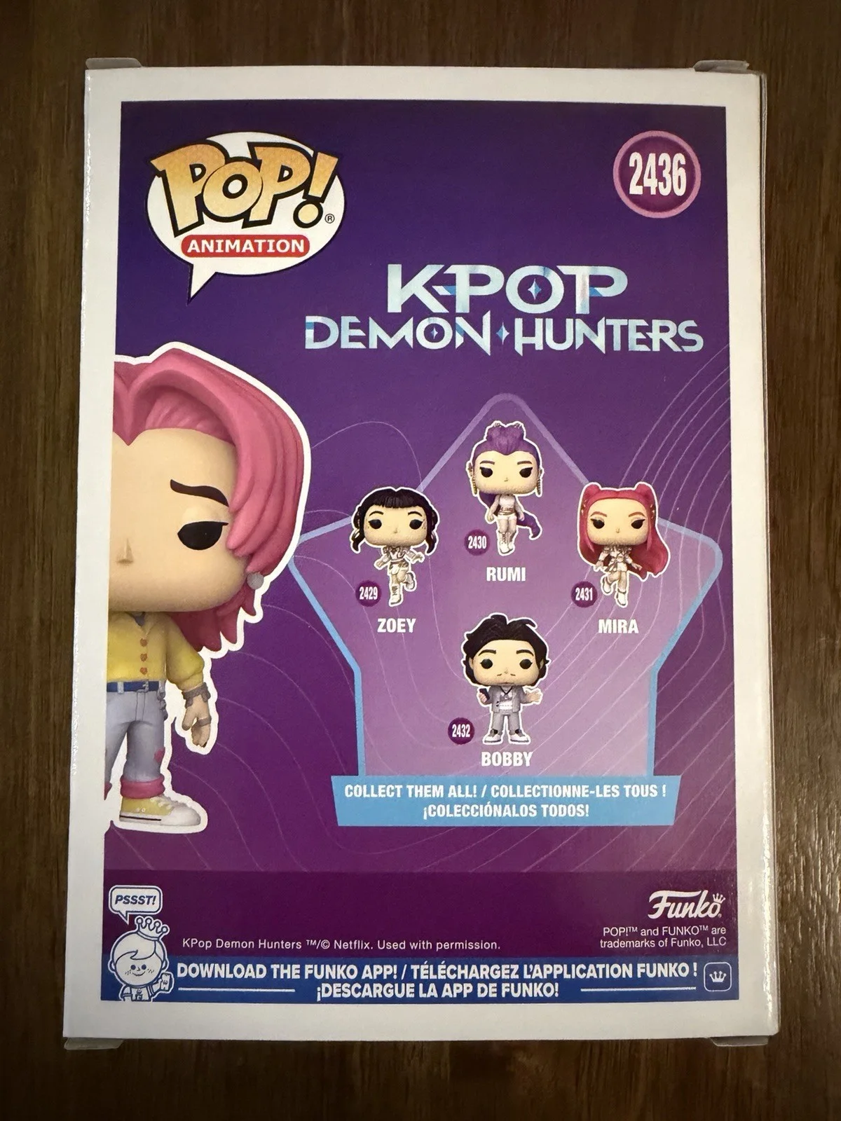 Joel Kim Booster ‘K-Pop Demon Hunters’ Signed Funko Pop ‘Romance Saja’ Beckett, image 3