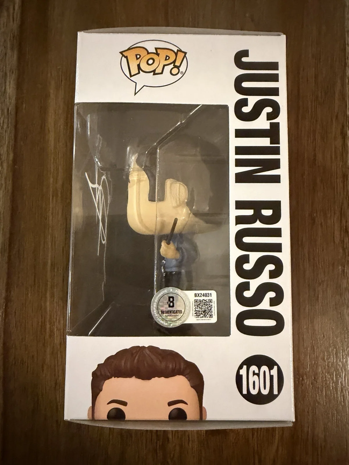 David Henrie ‘Wizards Of Waverly Place’ Signed Funko Pop ‘Justin Russo’ Beckett, изображение 2