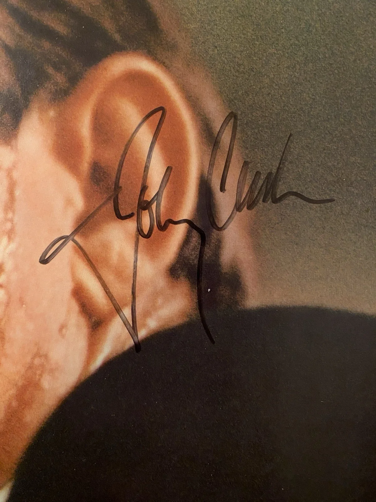 Johnny Cash At Folsom Prison Signed Autographed Record Album With COA RARE, изображение 3