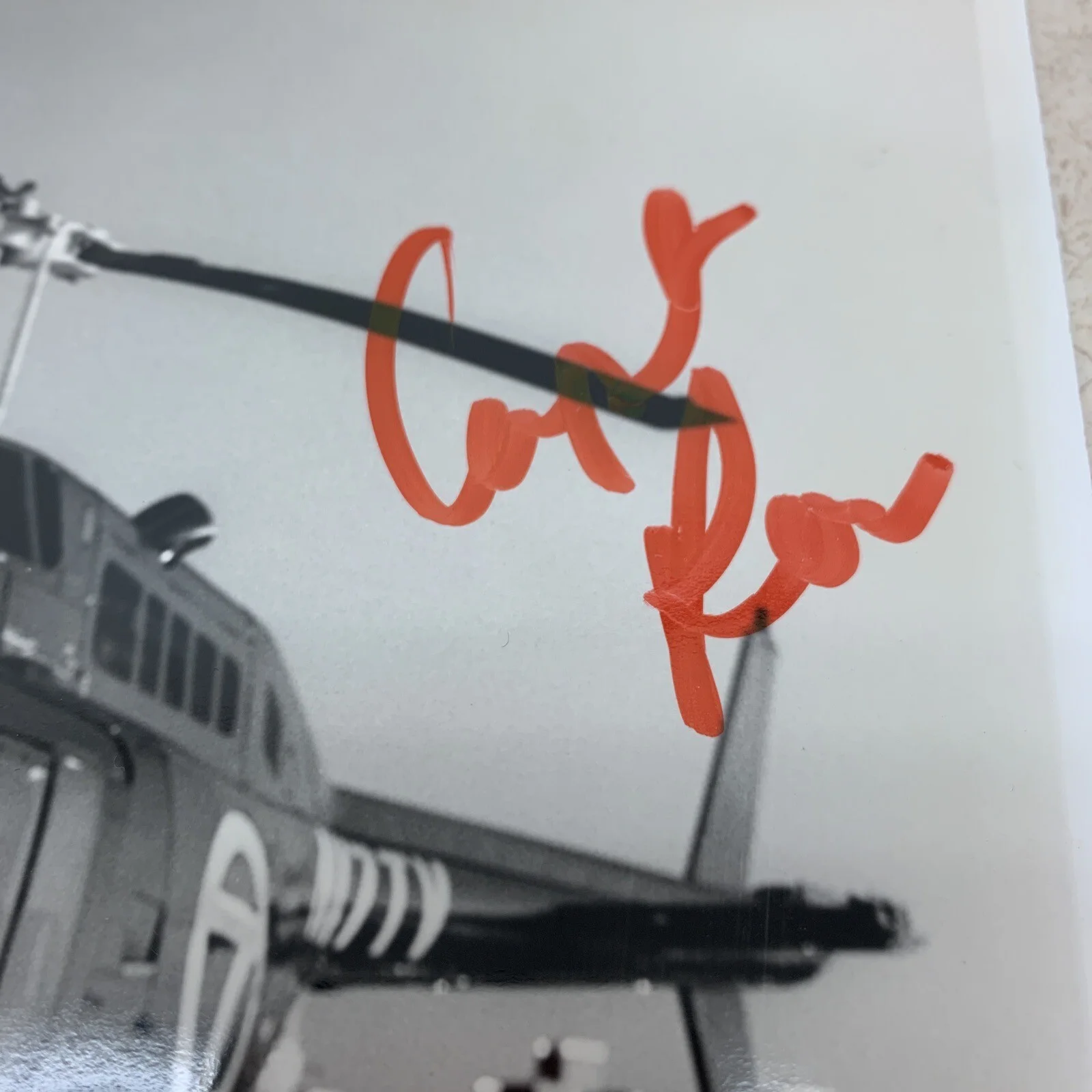 Capt. Ron Bodholdt — Vintage ABC Channel 7 Eyewitness News Captain Ron Bodholdt Autographed Photo, изображение 2