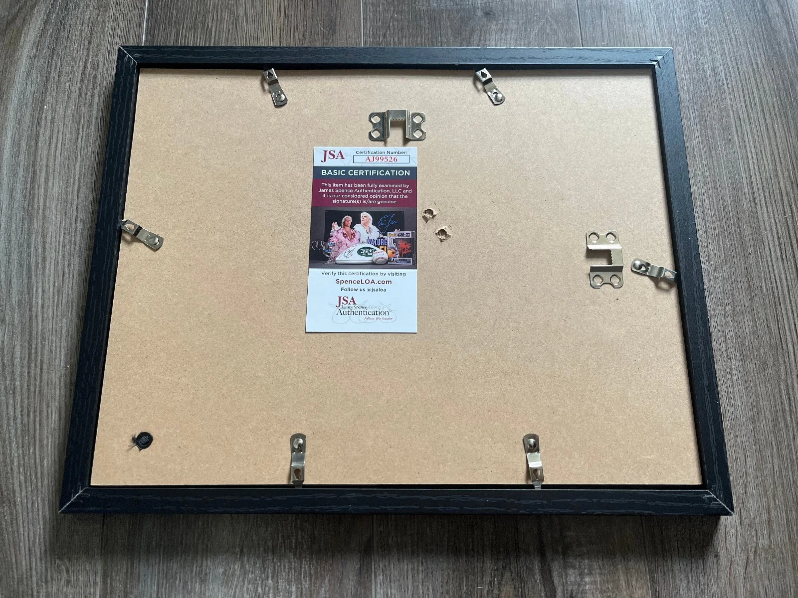 Jonas Brothers Autogaphed Framed Collage (12 x 15 in) with JSA COA, изображение 3