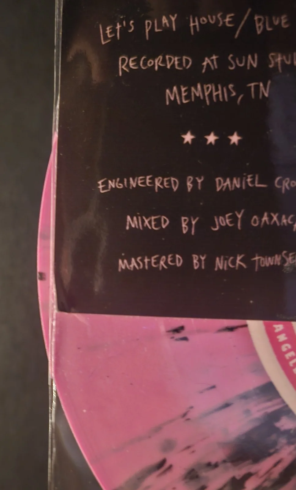 RSD 2026 Starcrawler Elvis Signed Pink Black Splatter Vinyl 7" Record Store Day, изображение 4