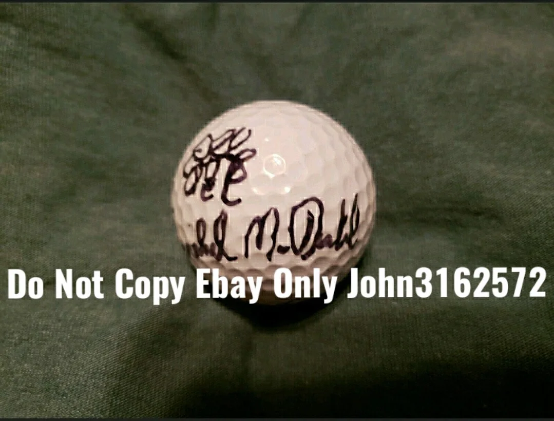 Ronald Mcdonald — Ronald McDonald McDonald's Signed Auto Mc Donald's Logo Golf ball, image 3