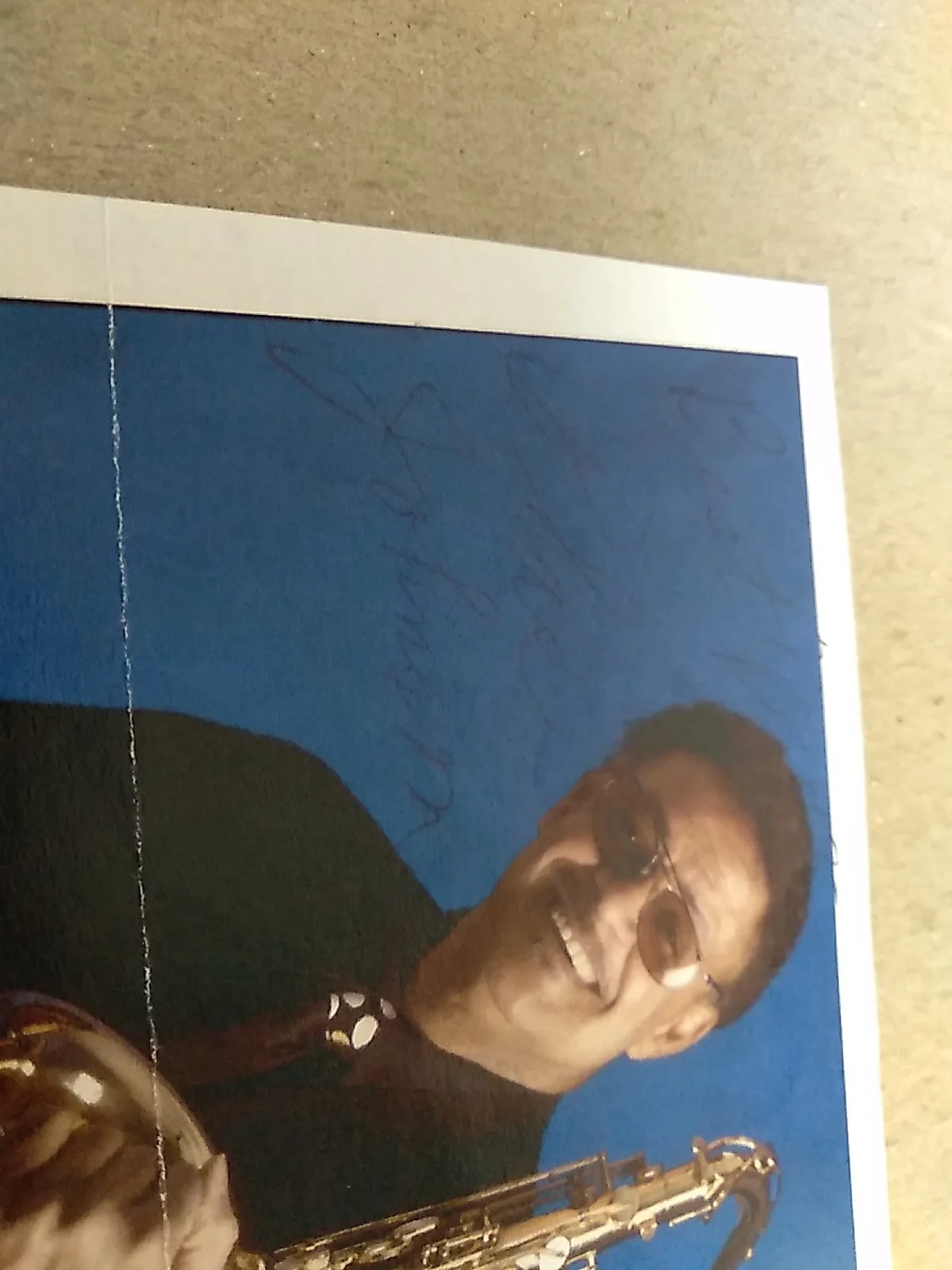 Lot Of 2 Autograph Plas John Johnson Jr. Iconic Saxophonist "The Pink Panter The, изображение 4