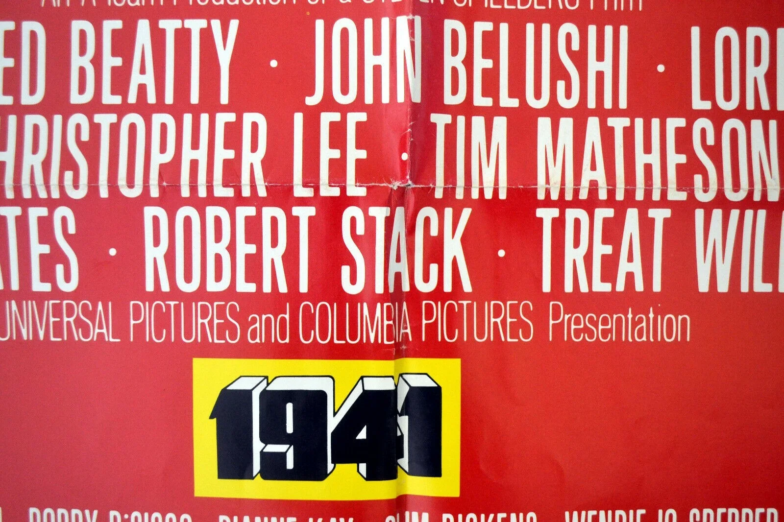 1941 1979 Steven Spielberg, John Belushi, Christopher Lee US 1-SHEET POSTER, изображение 3