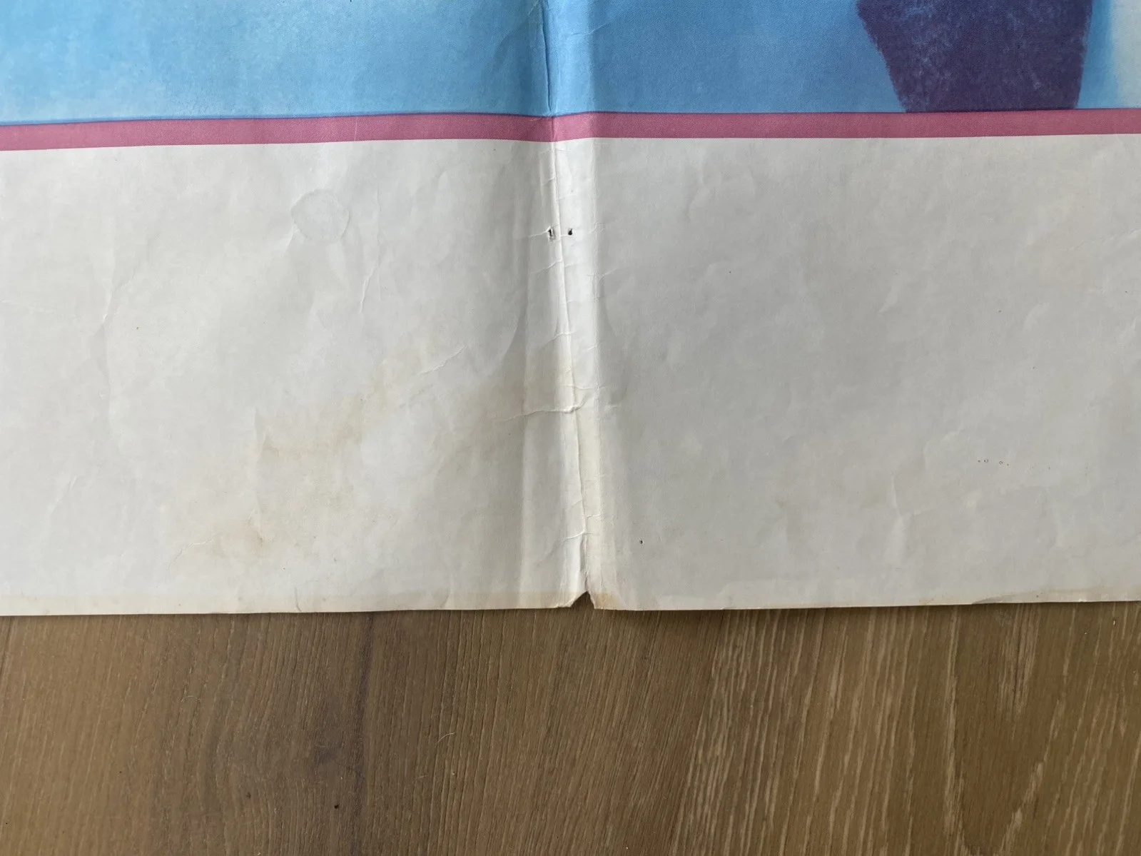 THE NIGHT PORTER (1974) ORIGINAL UK QUAD CINEMA POSTER FOLDED, изображение 3
