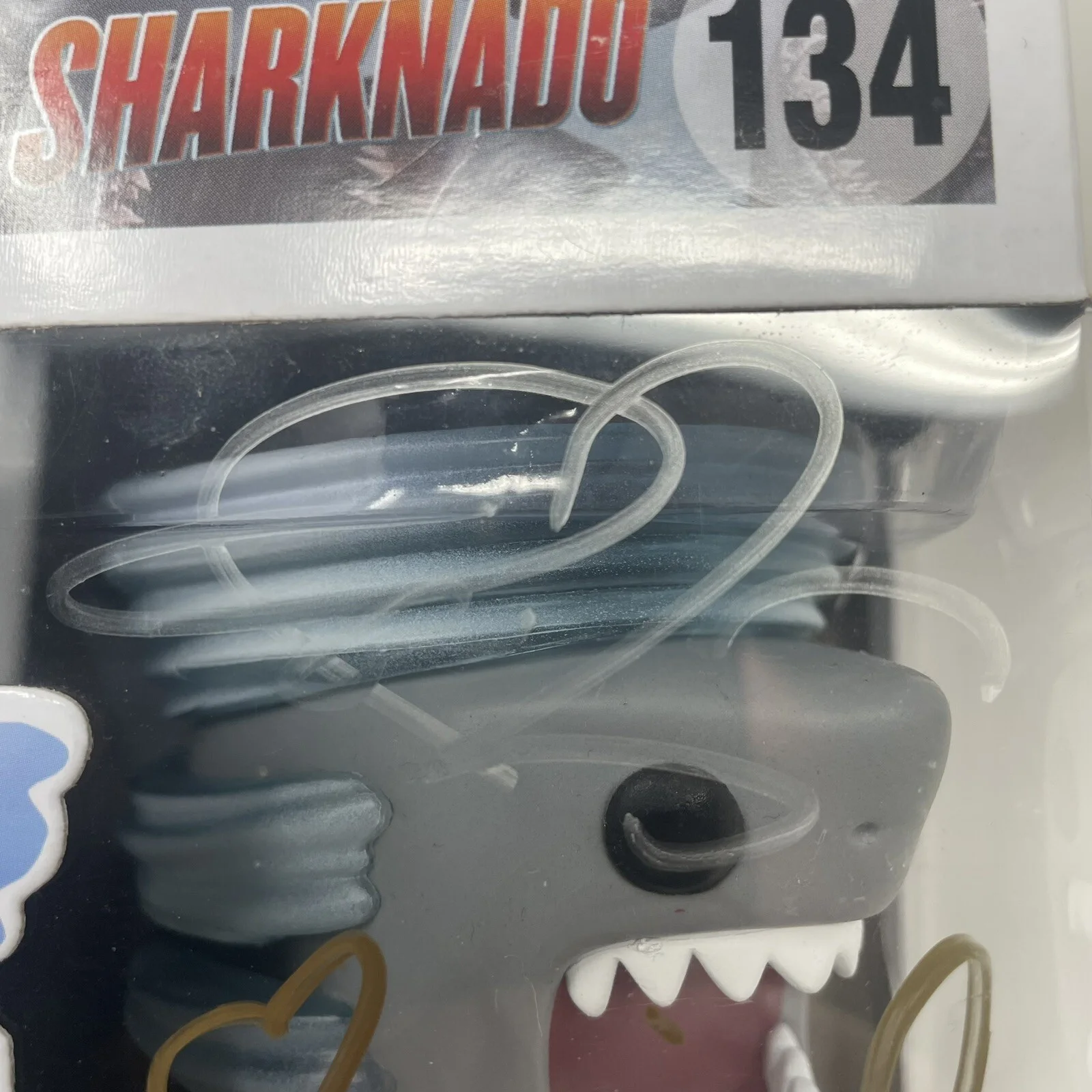 IAN ZIERING, TARA REID — DOUBLED SIGNED IAN ZIERING & TARA REID SHARKNADO FUNKO POP FIGURE, изображение 2