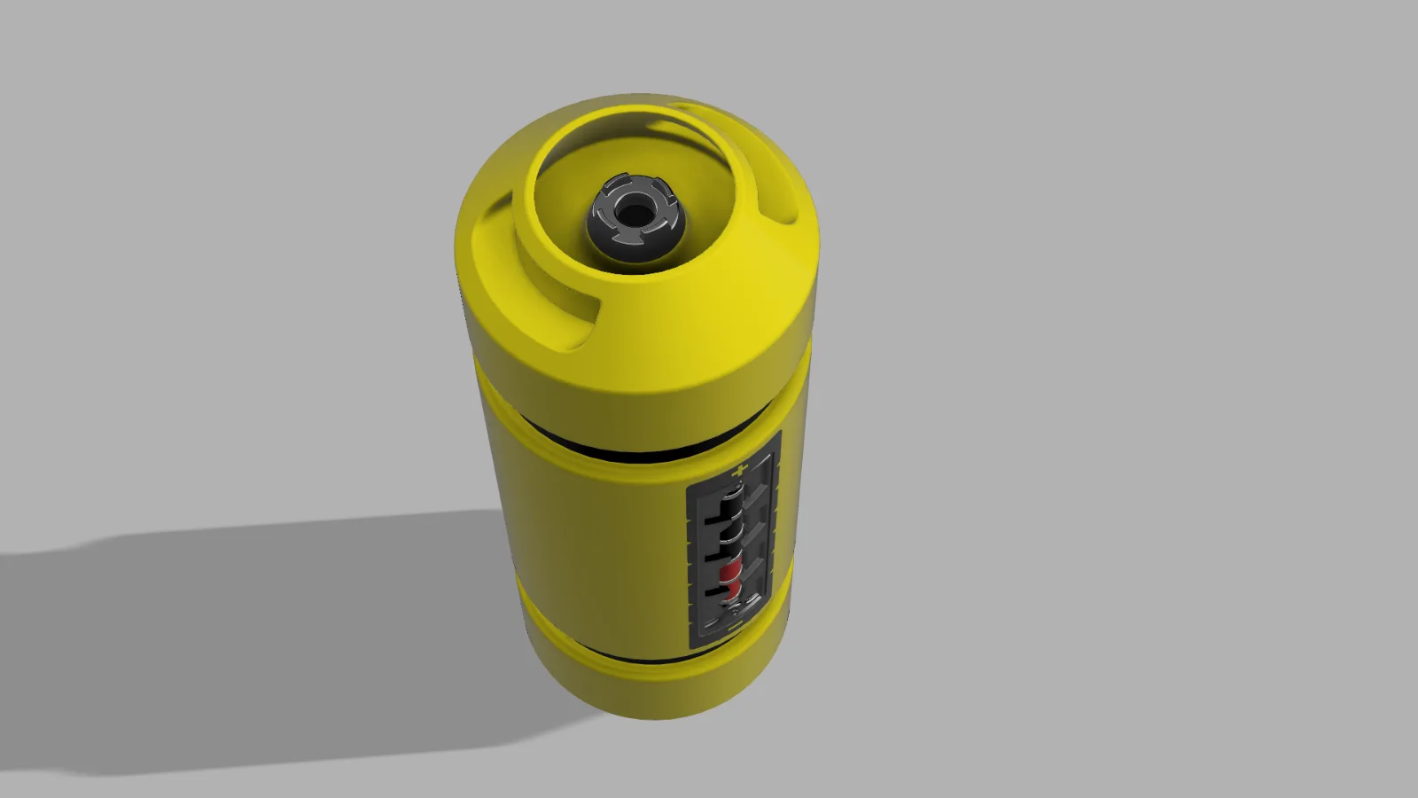 Monsters Inc Scream Canister Hollow Screw Lid Storage Prop, image 2