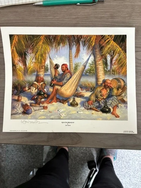 Don Maitz — Two Signed Don Maitz 8 x 10 Pirate Pictures, image 4