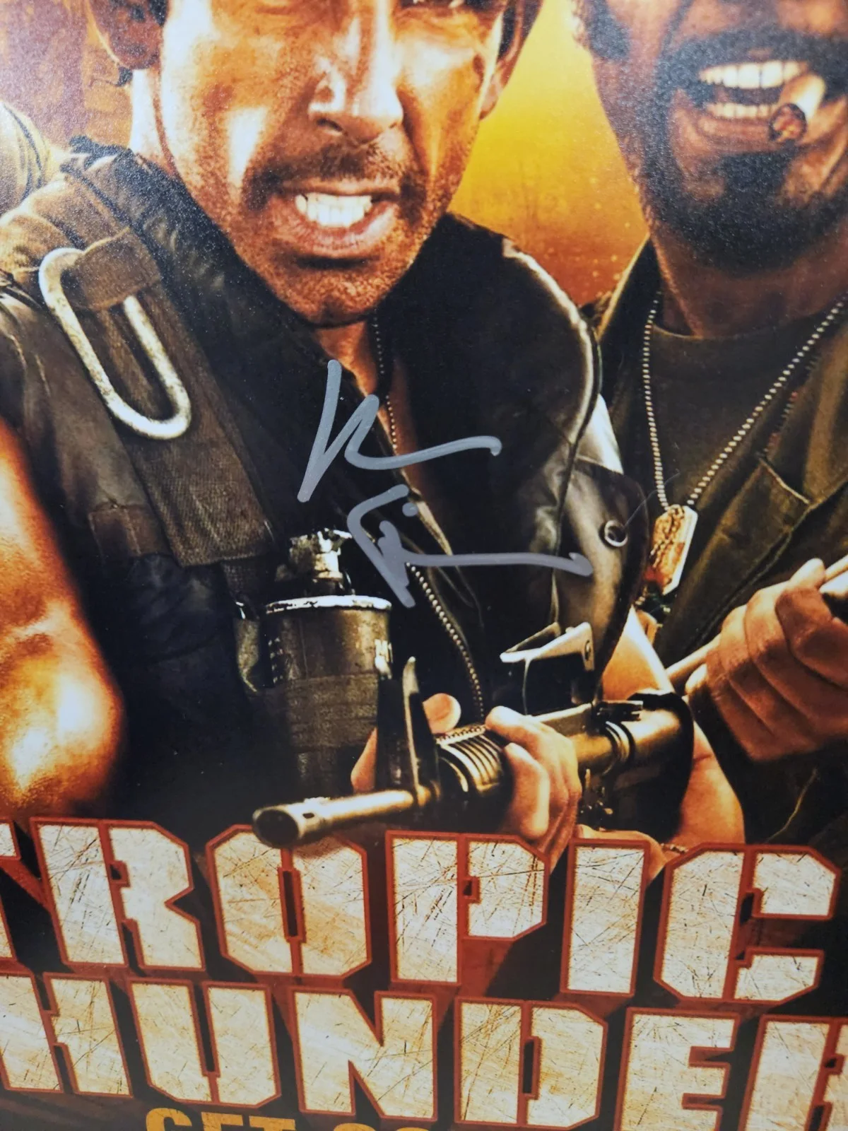 Ben Stiller Hand Signed Tropic Thunder 11 x 17 Photo OC Celebrity Authentics, изображение 3