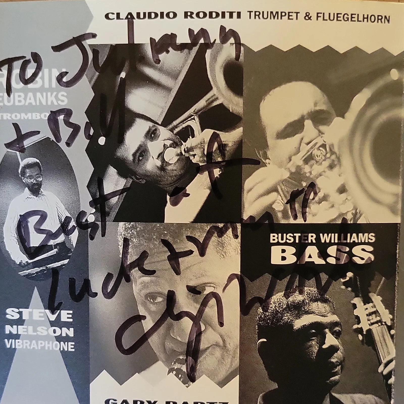 Chip White Signed Original Music CD Harlem Sunset with Booklet autographed, image 2
