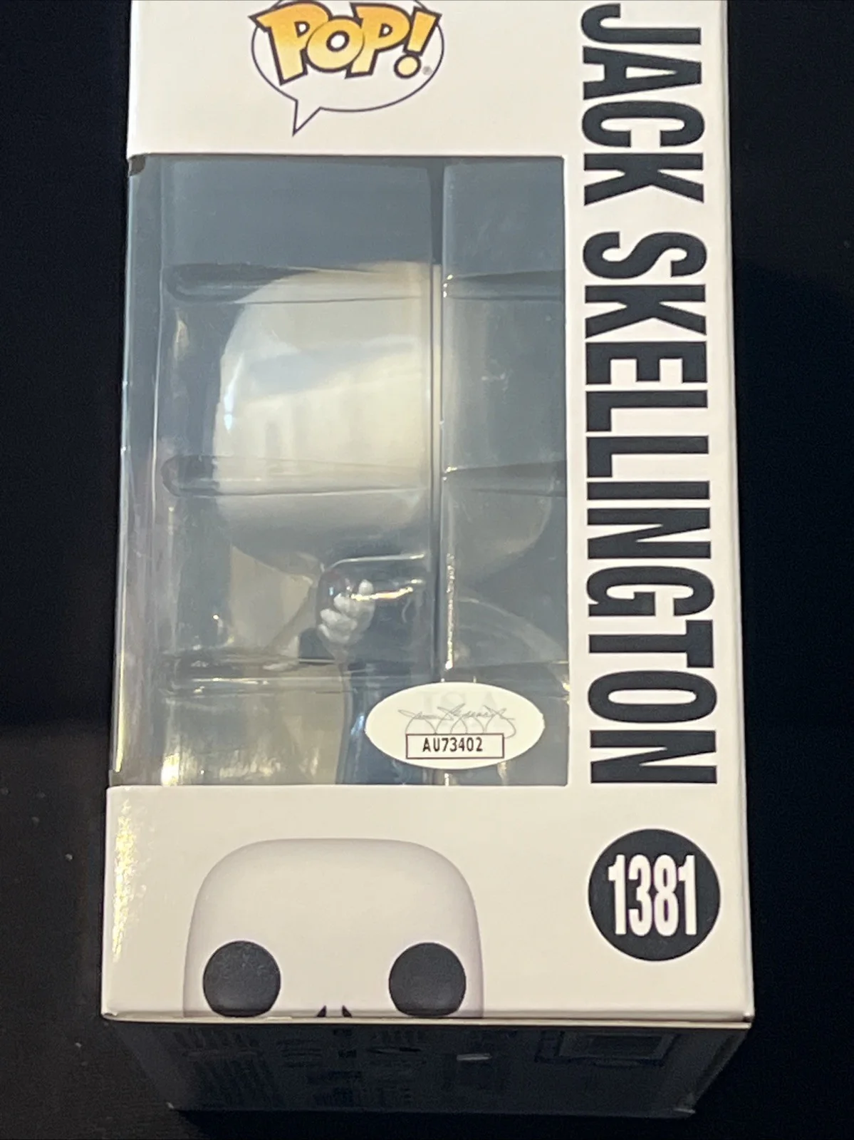 Chris Sarandon — Chris Sarandon Signed Autograph Funko Pop Jack Skellington JSA Authentication, image 2