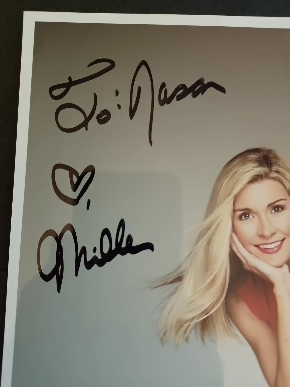 Miller Gaffney Signed 8.5" x 11" Photo - TV Host - Art Breakers - C, image 2