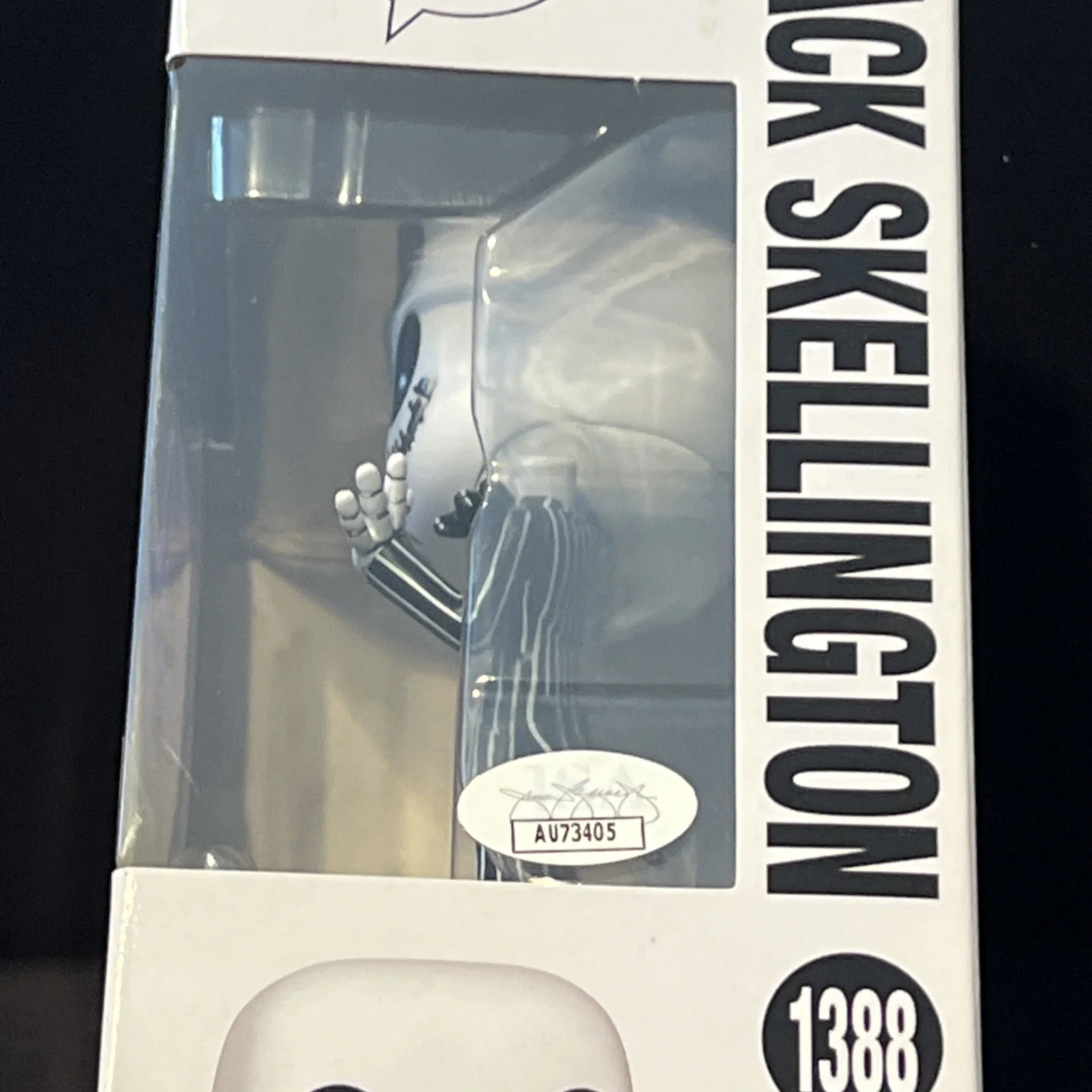 Chris Sarandon — Chris Sarandon Signed Autograph Funko Pop Jack Skellington JSA Authentication, image 2