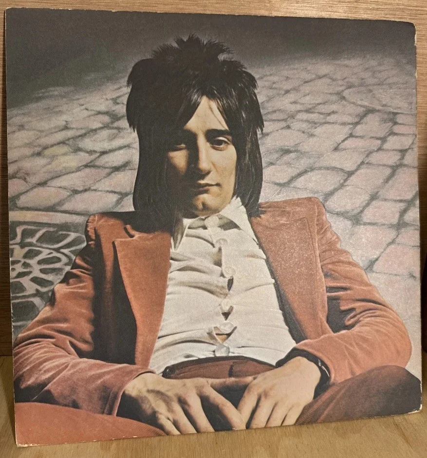 Rod Stewart Signed Album Gasoline Alley COA108013, изображение 2