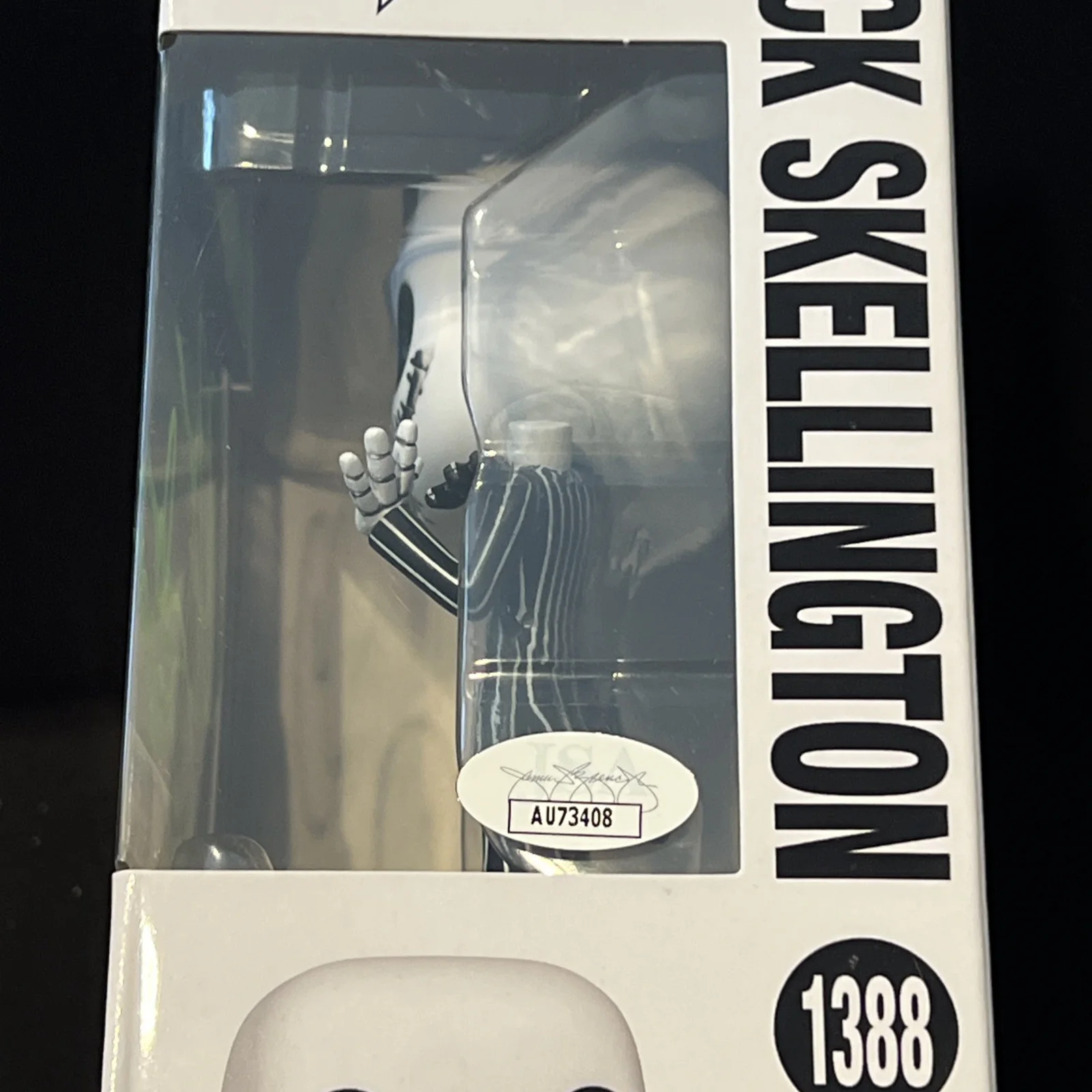 Chris Sarandon — Chris Sarandon Signed Autograph Funko Pop Jack Skellington JSA Authentication, image 2