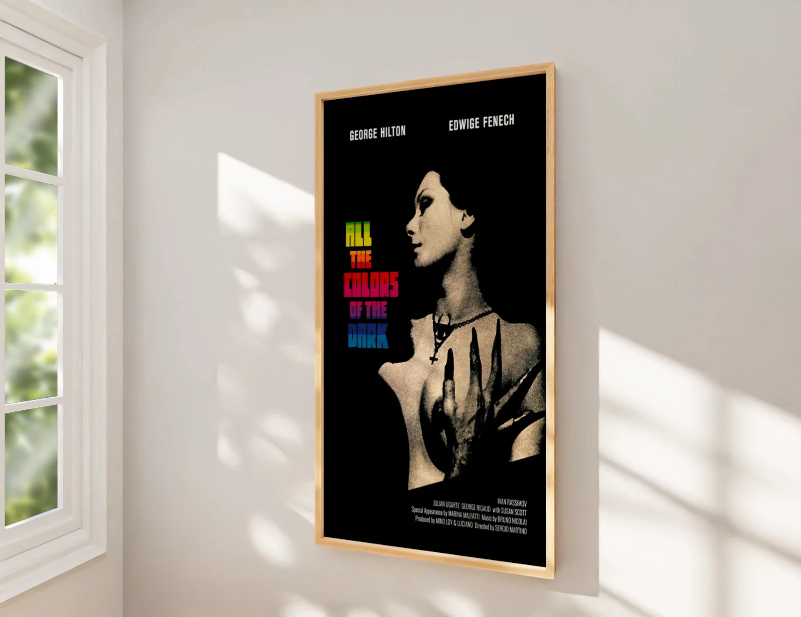 All The Colors Of The Dark 1972 - Horror Giallo 27.2" x 41" US Poster, изображение 2