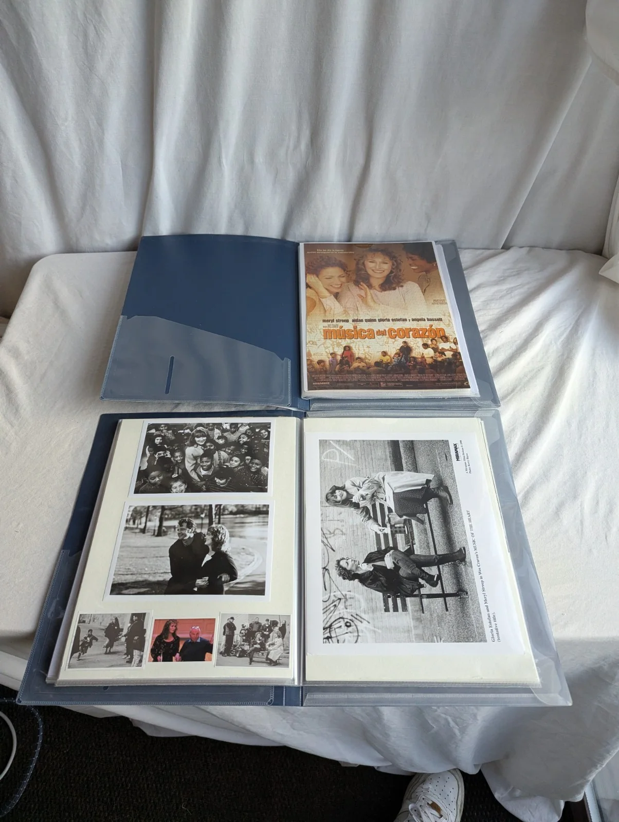 Music of the Heart Film Memorabilia Archive Meryl Streep Photos Articles Rare, изображение 3