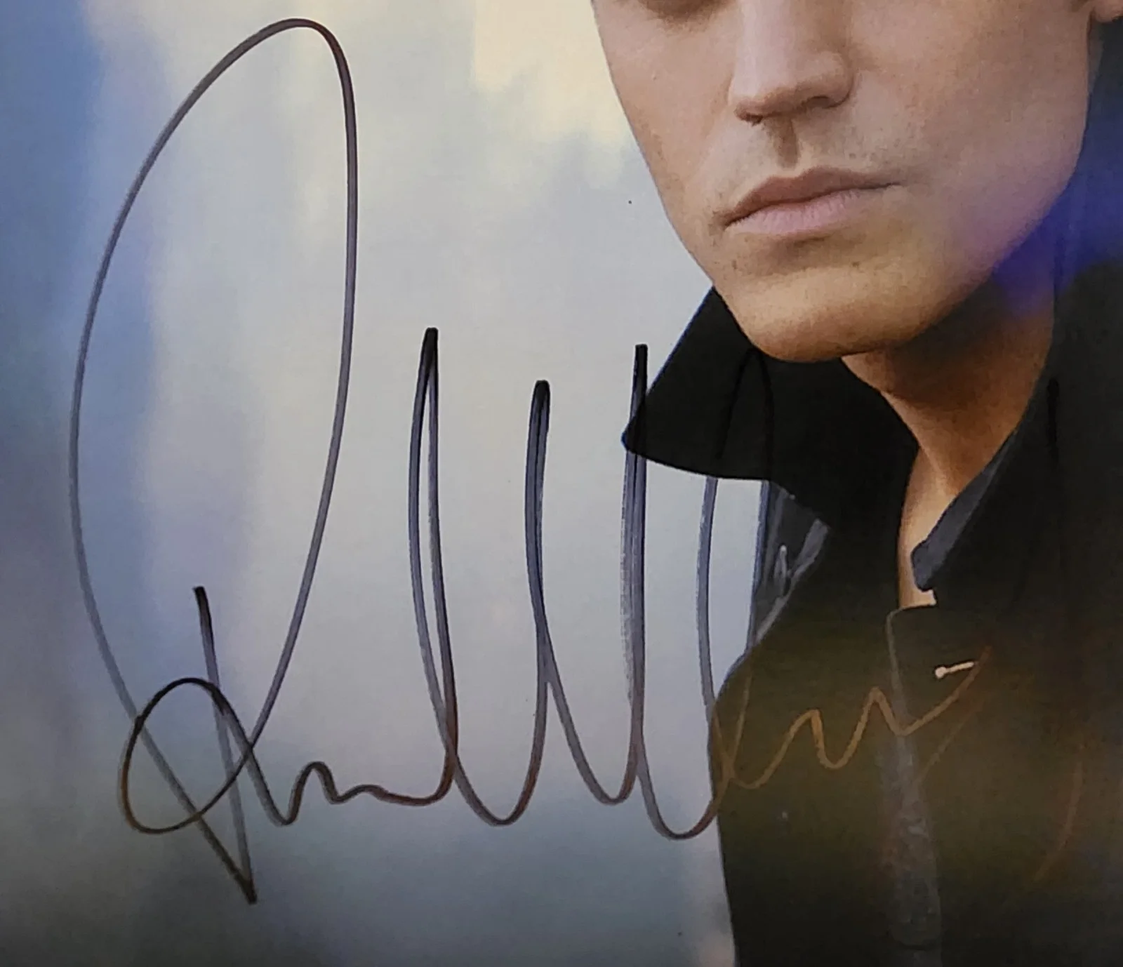 Paul Wesley — Paul Wesley Signed Autograph Stefan Salvatore Vampire Dairies 8x10 Photo COA, изображение 2
