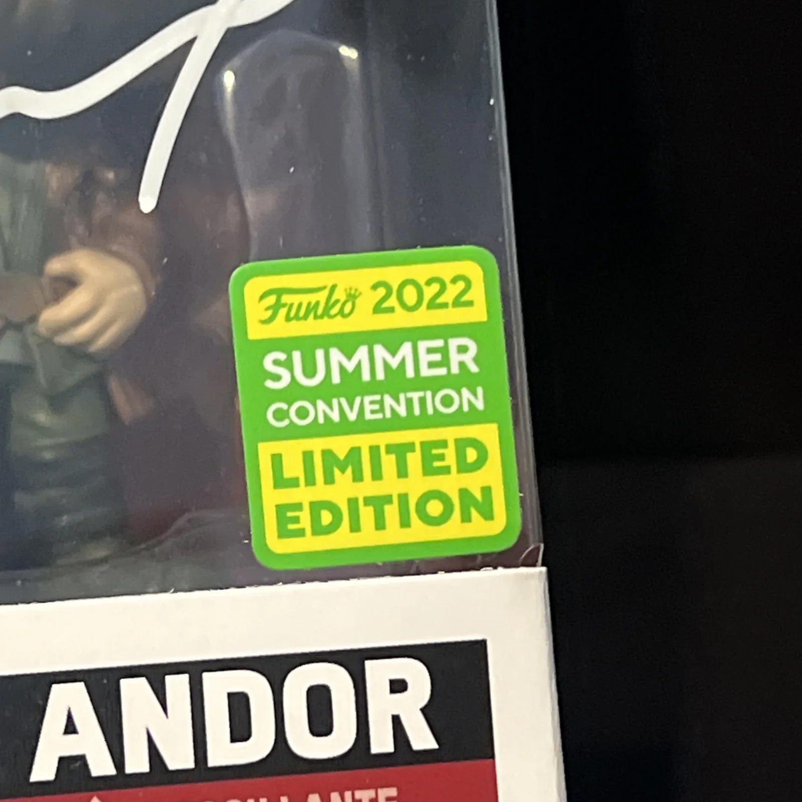 Diego Luna — Diego Luna autógrafo assinado Funko Pop #534 Star Wars Cassian Andor JSA autêntico, изображение 2