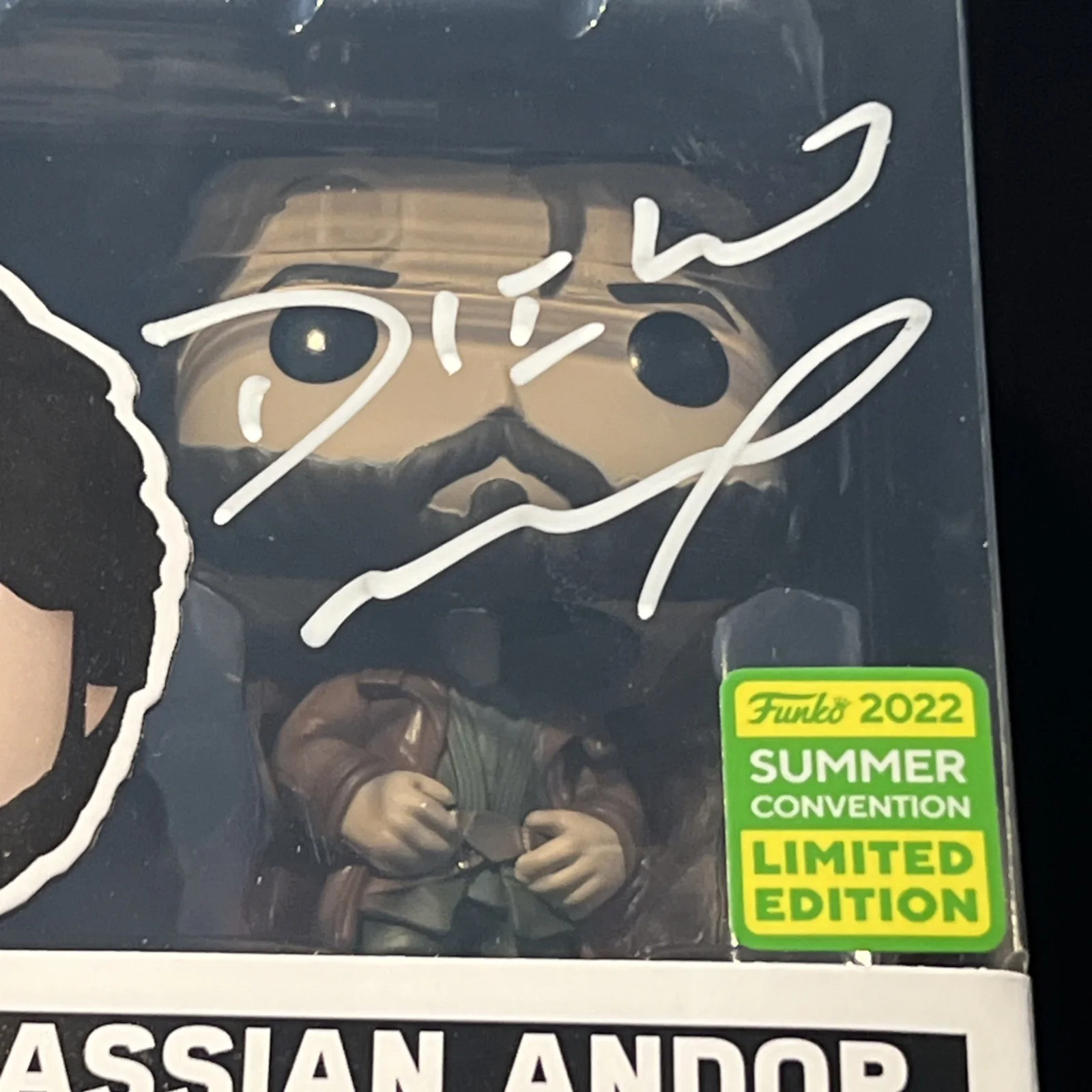 Diego Luna — Diego Luna autógrafo assinado Funko Pop #534 Star Wars Cassian Andor JSA autêntico, изображение 3