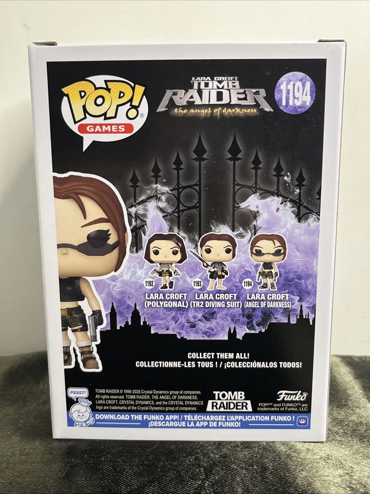 Angelina Jolie — Angelina Jolie Autograph Signed Tomb Raider Lara Croft Funko Pop 1194 With COA, изображение 4