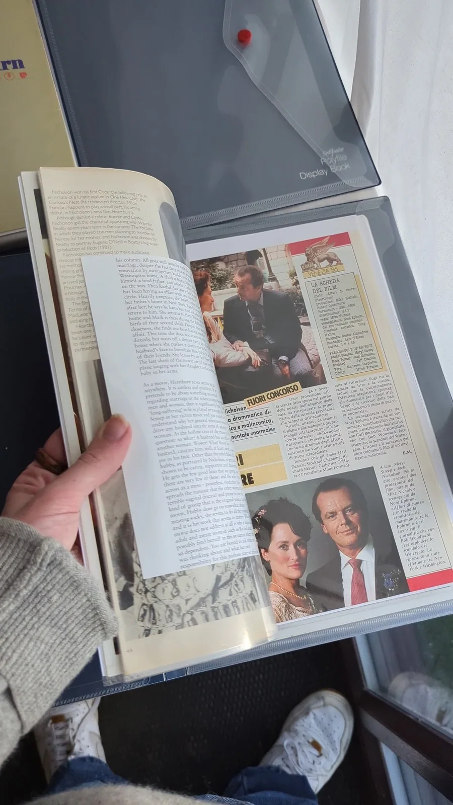 Heartburn Memorabilia Archive Meryl Streep Photos & Articles Rare Jack Nicholson, изображение 2